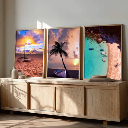 travel Wall Art Paintings for Living Room - Wall Poster With frames by Kotart store