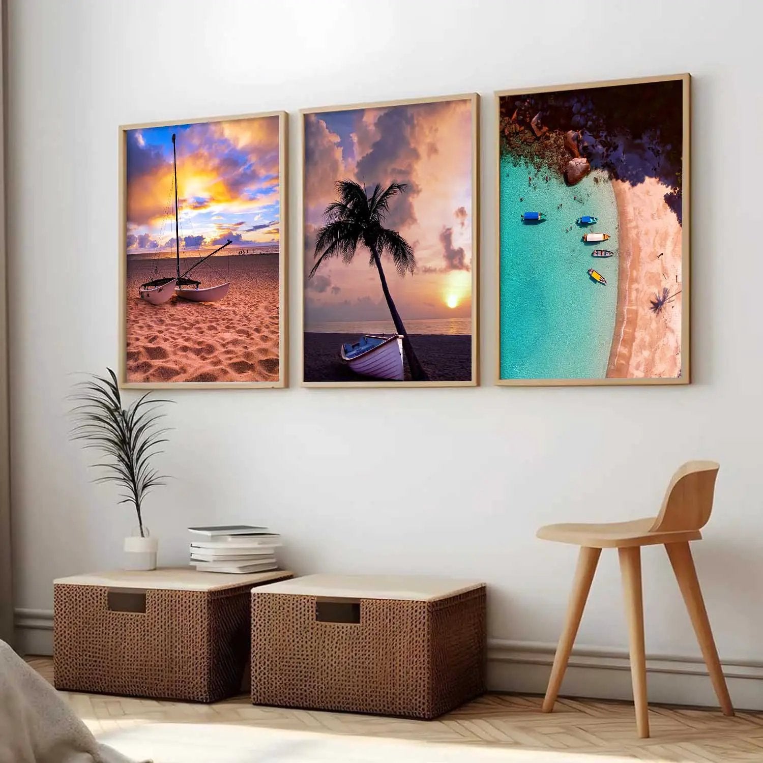 travel Wall Art Paintings for Living Room - Wall Poster With frames by Kotart store