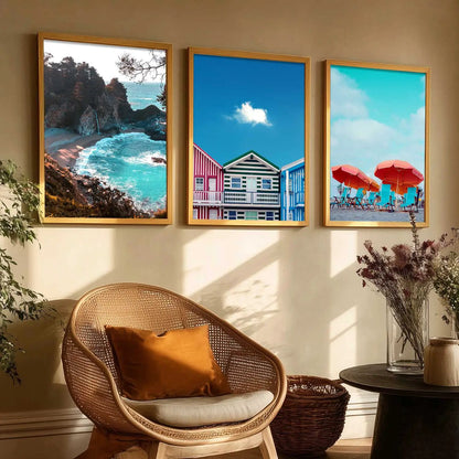 travel Wall Art Paintings for Living Room - Wall Poster With frames by Kotart store