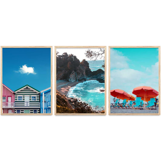 travel  Wall Art Paintings for Living Room - Wall Poster With frames