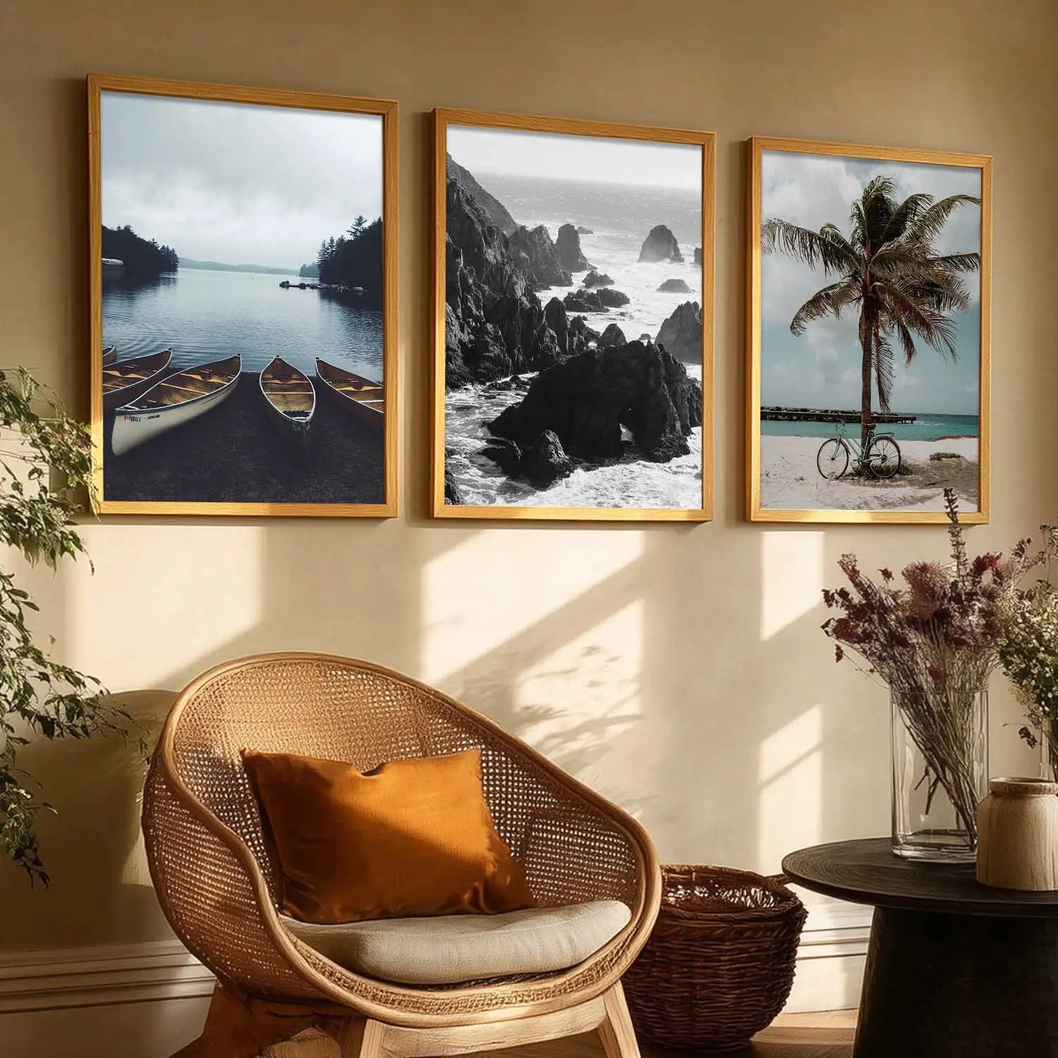 travel Wall Art Paintings for Living Room - Wall Poster With frames by Kotart store