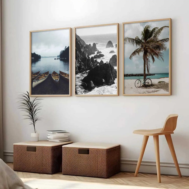 travel Wall Art Paintings for Living Room - Wall Poster With frames by Kotart store