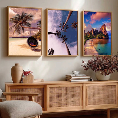 travel Wall Art Paintings for Living Room - Wall Poster With frames by Kotart store