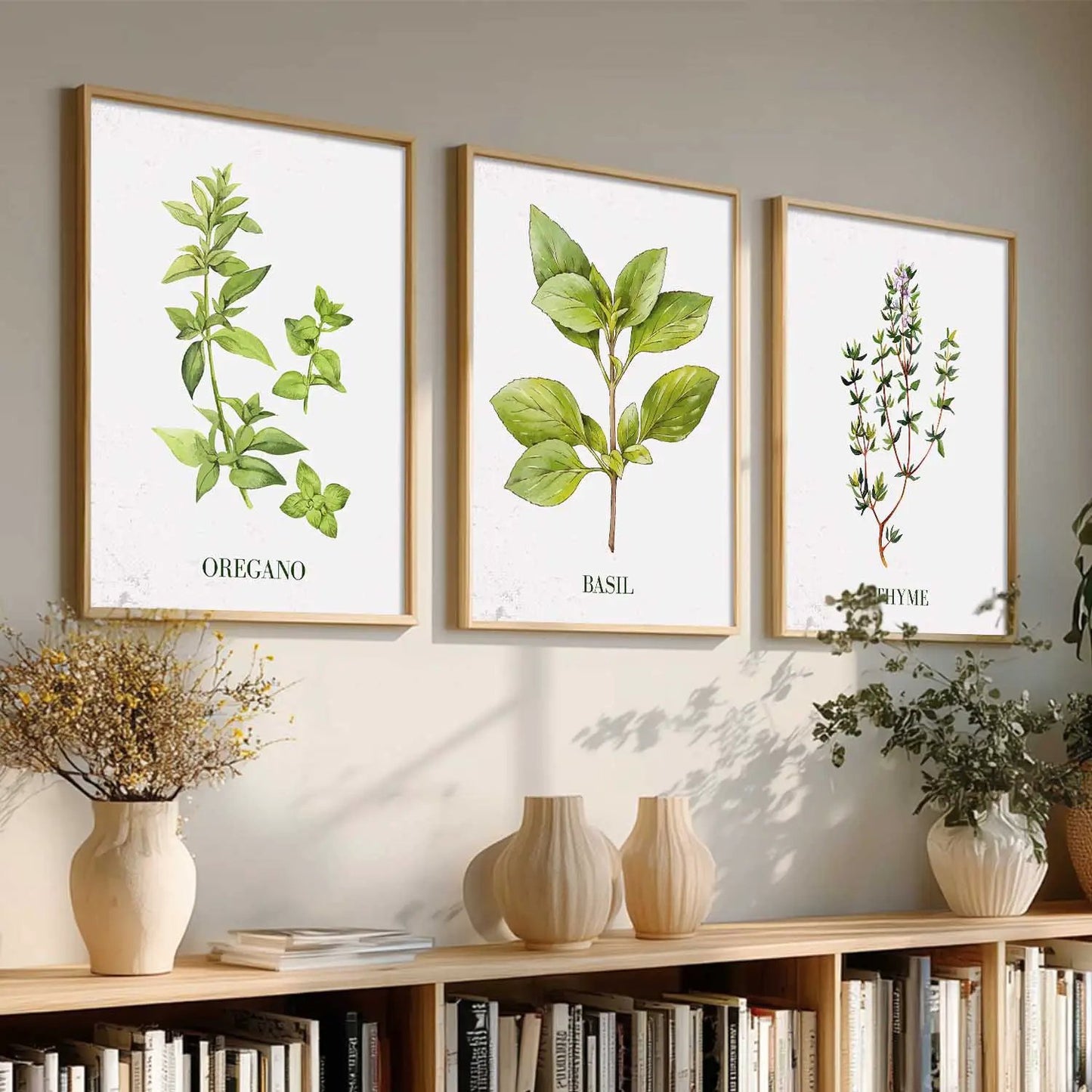 Floral  Wall Art Paintings for Living Room - Wall Poster With frames