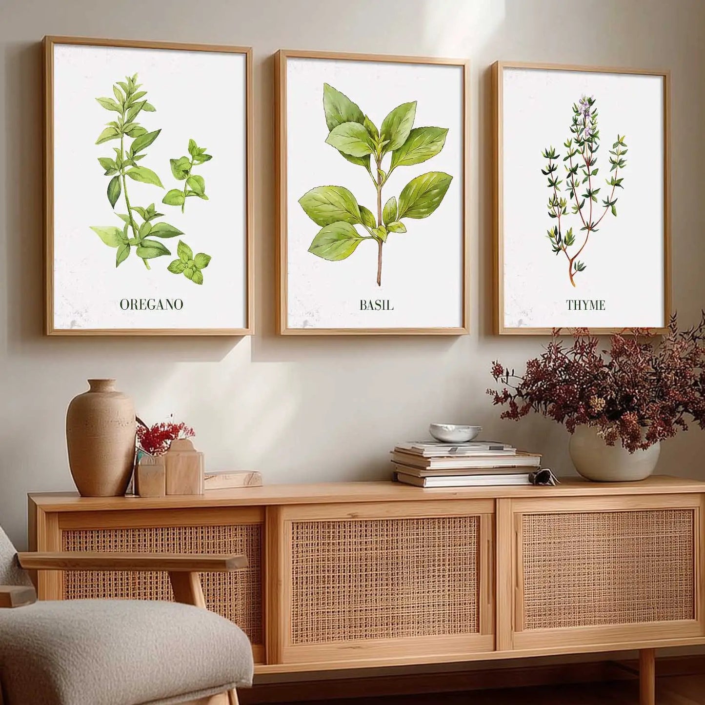 Floral  Wall Art Paintings for Living Room - Wall Poster With frames