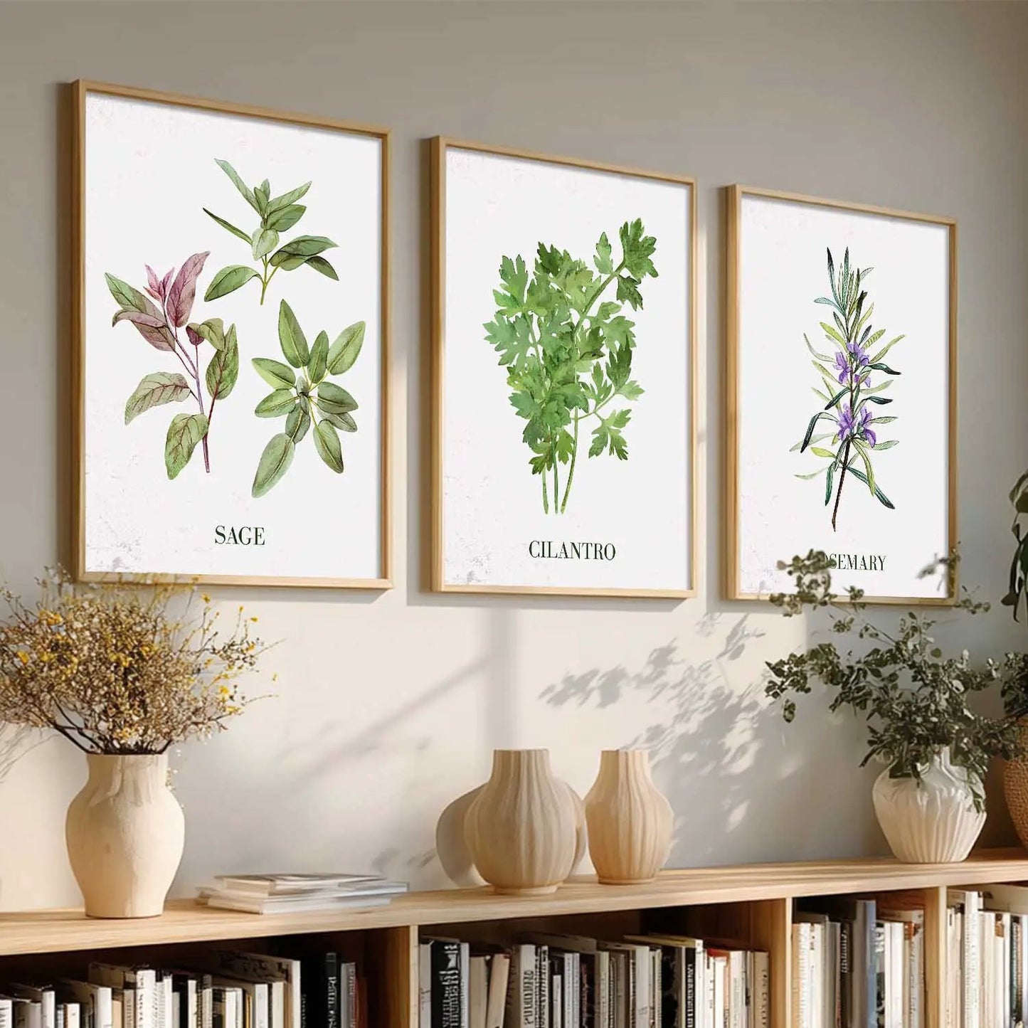 Floral   Wall Art Paintings for Living Room - Wall Poster With frames