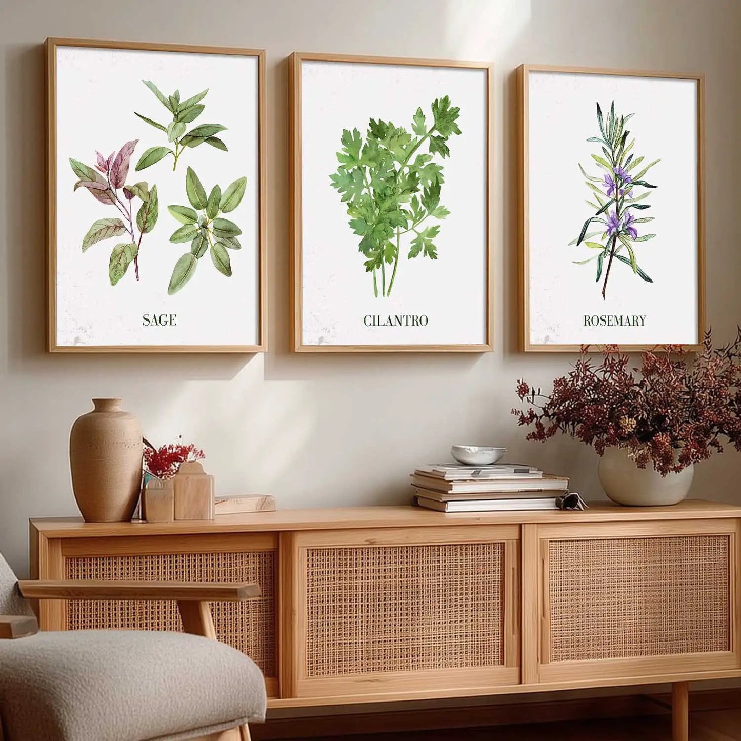 Floral   Wall Art Paintings for Living Room - Wall Poster With frames