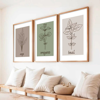 Floral Wall Art Paintings for Living Room - Wall Poster With frames by Kotart store