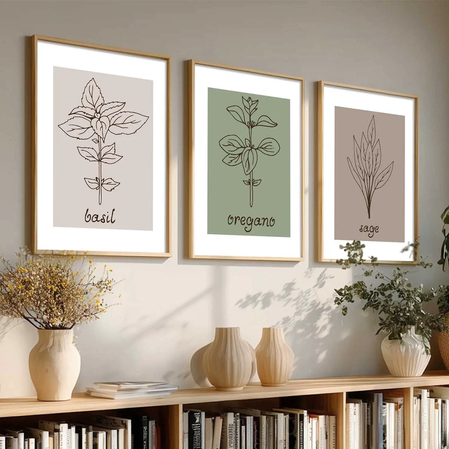 Floral Wall Art Paintings for Living Room - Wall Poster With frames by Kotart store