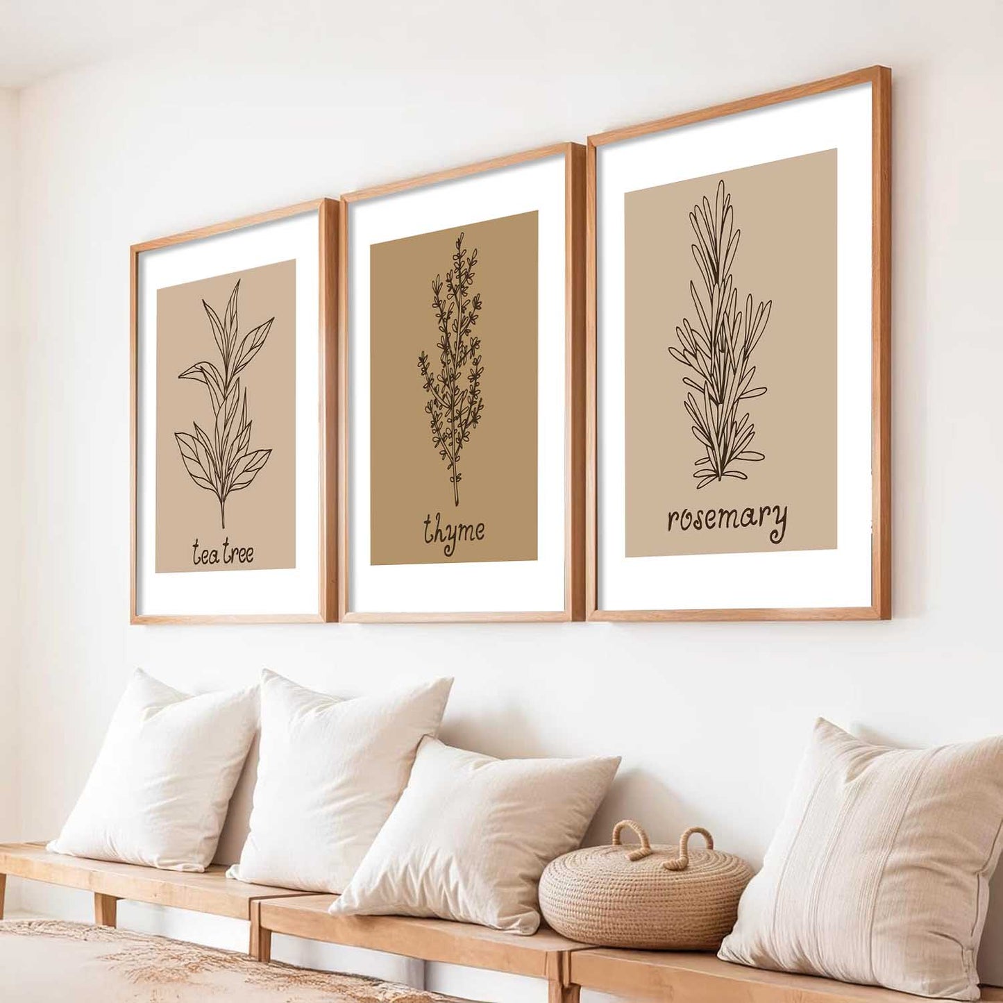 Boho   Wall Art Paintings for Living Room - Wall Poster With frames