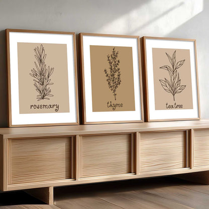 Boho   Wall Art Paintings for Living Room - Wall Poster With frames