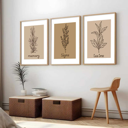 Boho   Wall Art Paintings for Living Room - Wall Poster With frames