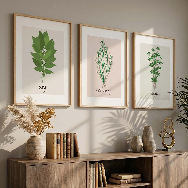 Floral  Wall Art Paintings for Living Room - Wall Poster With frames