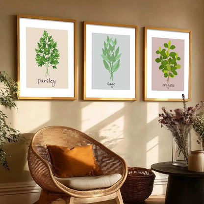 Floral Wall Art Paintings for Living Room - Wall Poster With frames by Kotart store
