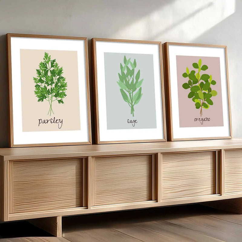 Floral  Wall Art  Paintings for Living Room - Wall Poster With frames
