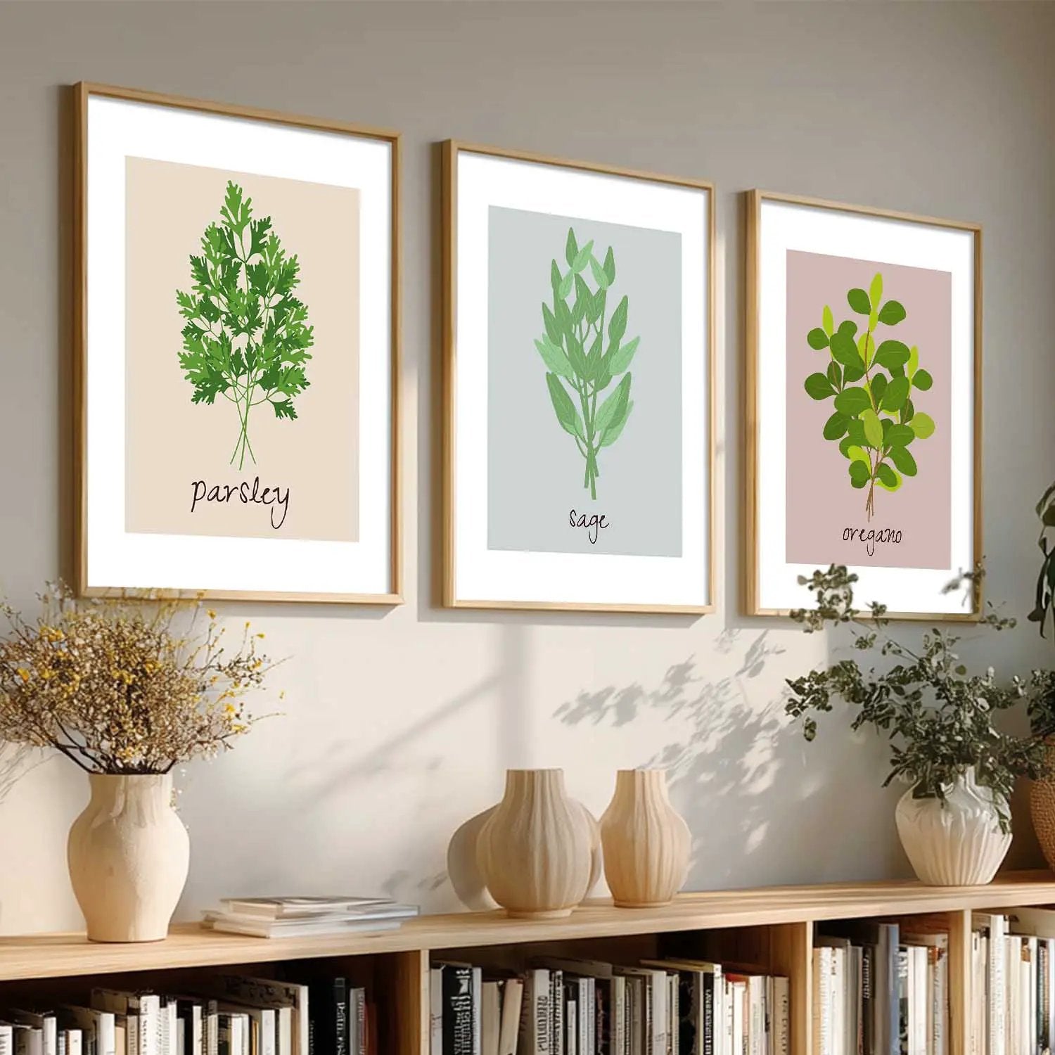 Floral Wall Art Paintings for Living Room - Wall Poster With frames by Kotart store