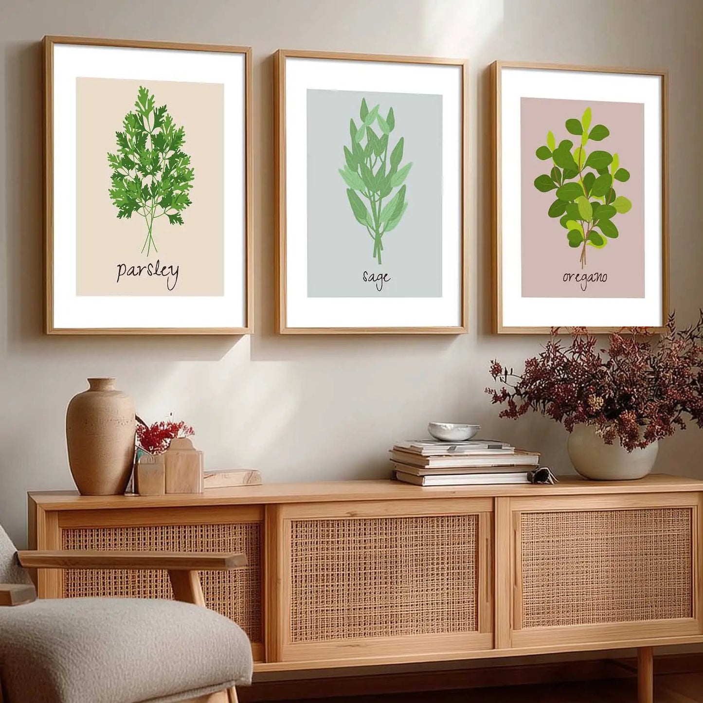 Floral Wall Art Paintings for Living Room - Wall Poster With frames by Kotart store