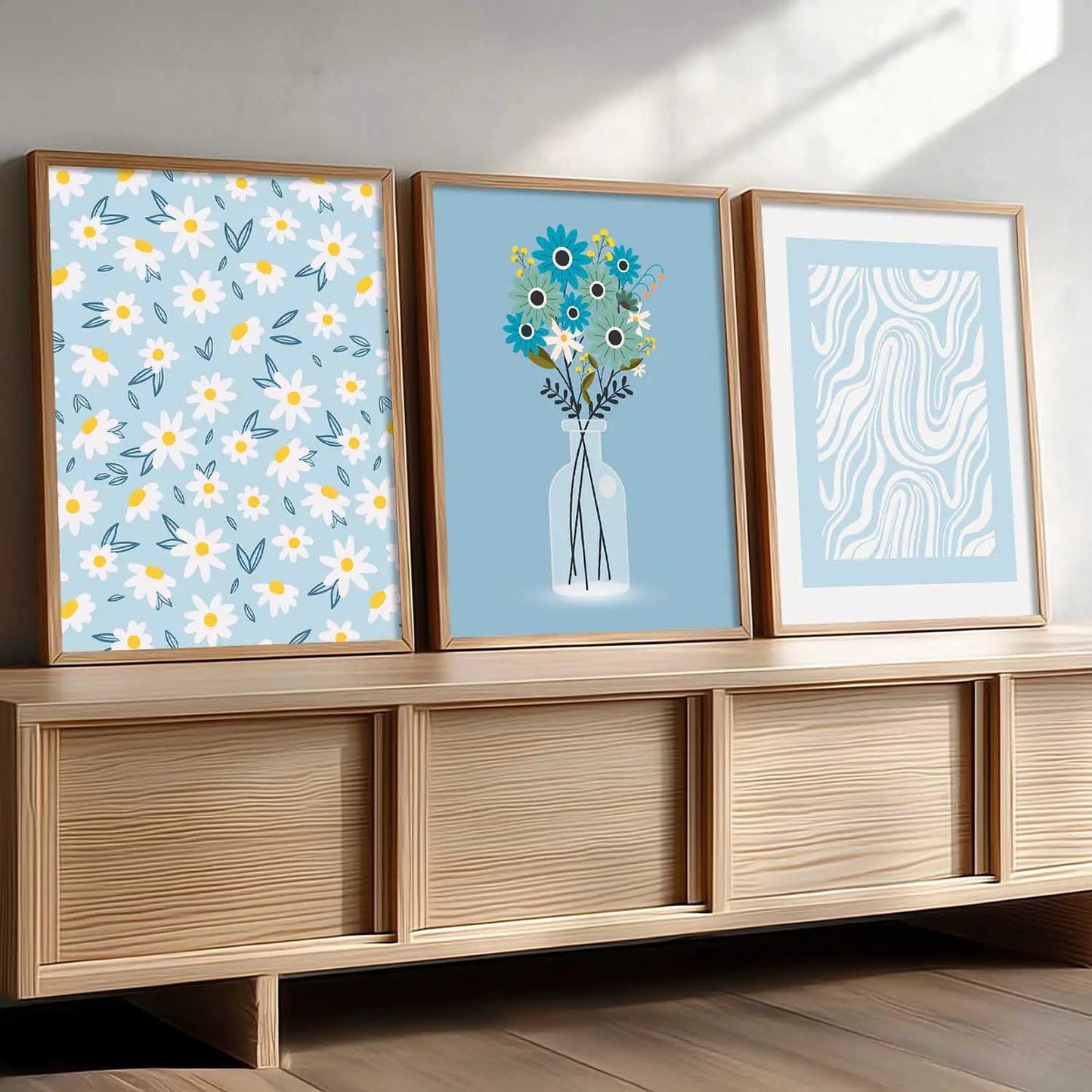 Boho Wall Art Paintings for Living Room - Wall Poster With frames by Kotart store