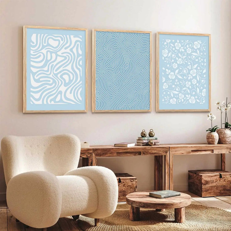 Boho   Wall Art  Paintings for Living Room - Wall Poster With frames