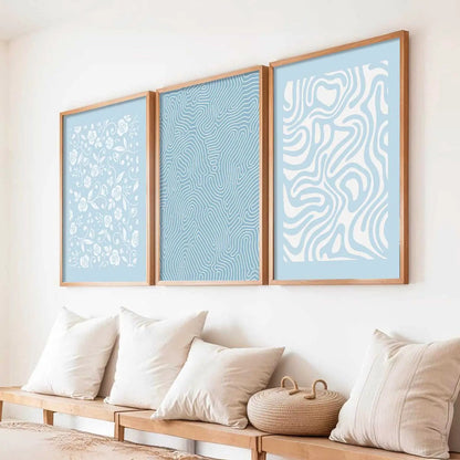 Boho Wall Art Paintings for Living Room - Wall Poster With frames by Kotart store