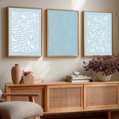 Boho Wall Art Paintings for Living Room - Wall Poster With frames by Kotart store