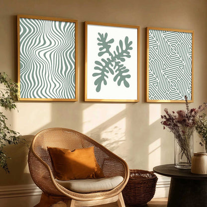 Boho  Wall Art Paintings for Living Room - Wall Poster With frames