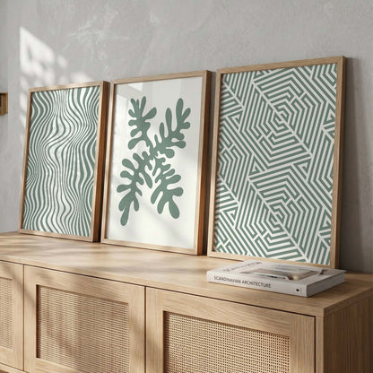 Boho  Wall Art Paintings for Living Room - Wall Poster With frames