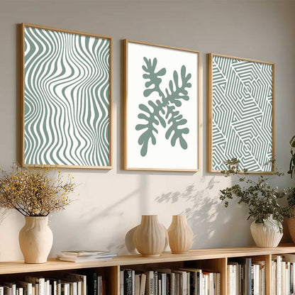 Boho  Wall Art Paintings for Living Room - Wall Poster With frames