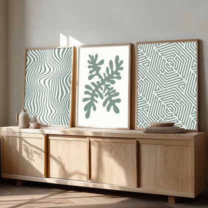 Boho  Wall Art Paintings for Living Room - Wall Poster With frames
