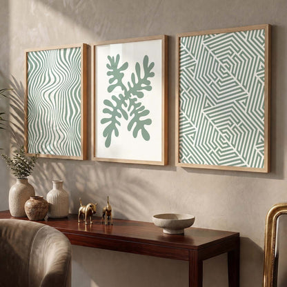 Boho  Wall Art Paintings for Living Room - Wall Poster With frames
