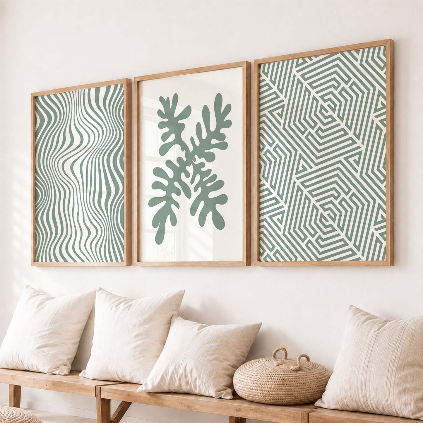 Boho  Wall Art Paintings for Living Room - Wall Poster With frames
