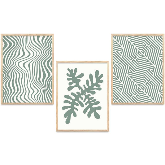 Boho  Wall Art Paintings for Living Room - Wall Poster With frames