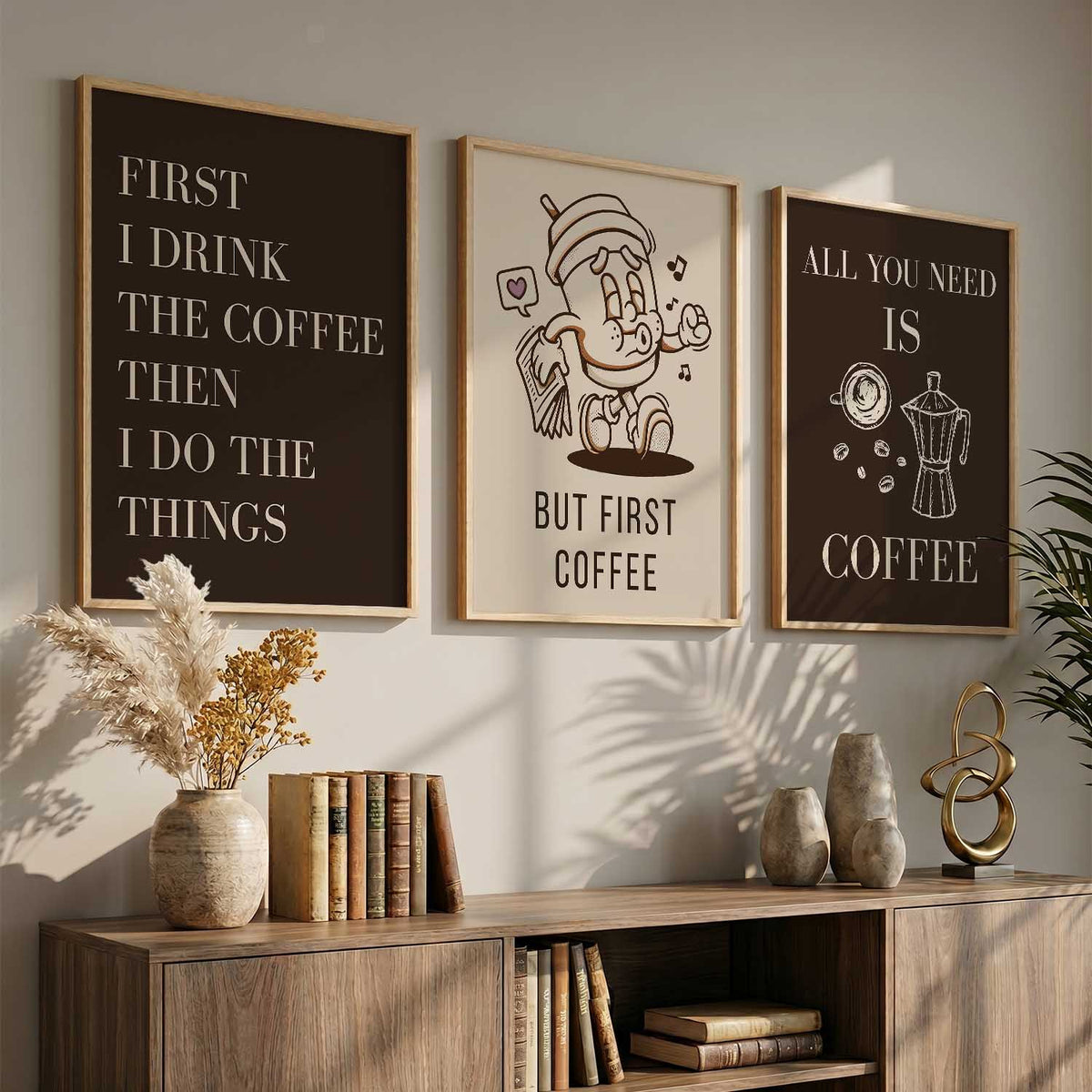 Cafe   Wall Art  Paintings for Living Room - Wall Poster With frames