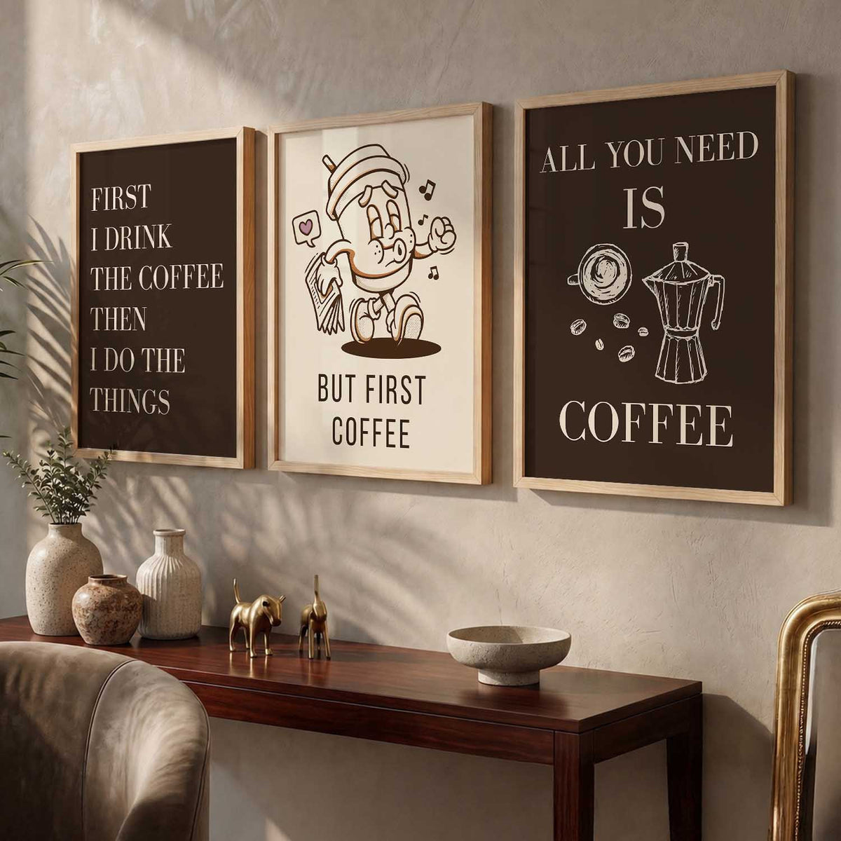 Cafe   Wall Art  Paintings for Living Room - Wall Poster With frames