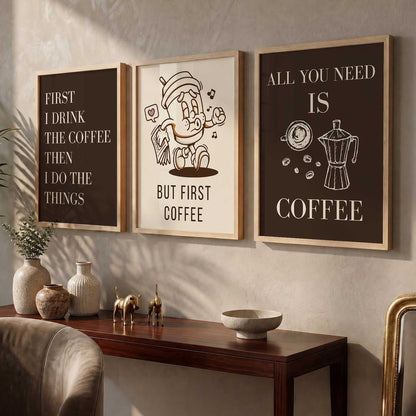 Cafe   Wall Art  Paintings for Living Room - Wall Poster With frames