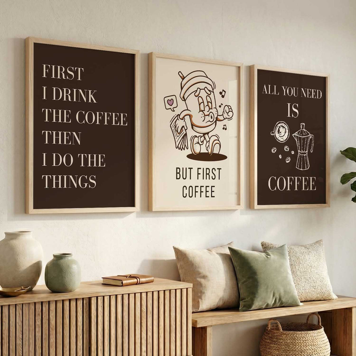 Cafe   Wall Art  Paintings for Living Room - Wall Poster With frames
