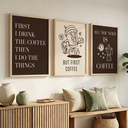 Cafe   Wall Art  Paintings for Living Room - Wall Poster With frames