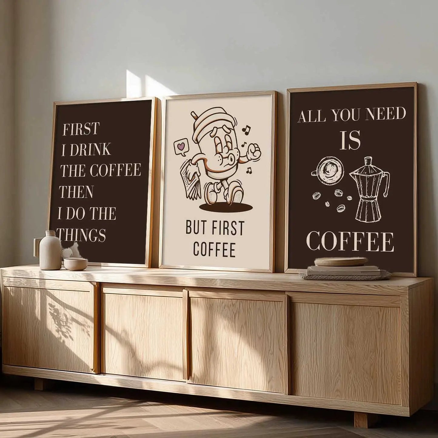 Cafe   Wall Art  Paintings for Living Room - Wall Poster With frames