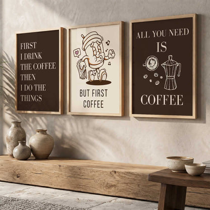 Cafe   Wall Art  Paintings for Living Room - Wall Poster With frames