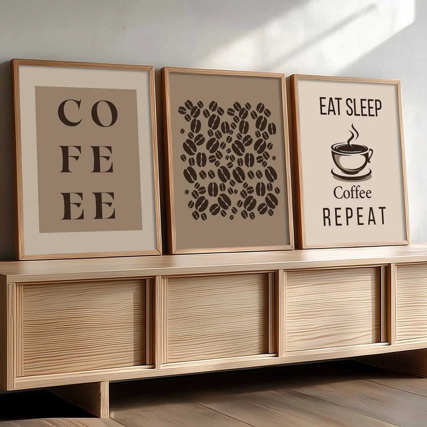Cafe   Wall  Art  Paintings for Living Room - Wall Poster With frames