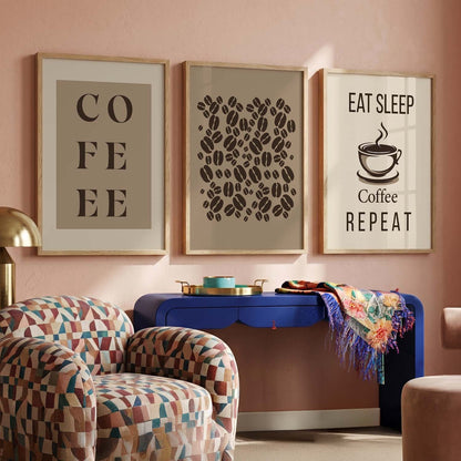 Cafe   Wall  Art  Paintings for Living Room - Wall Poster With frames