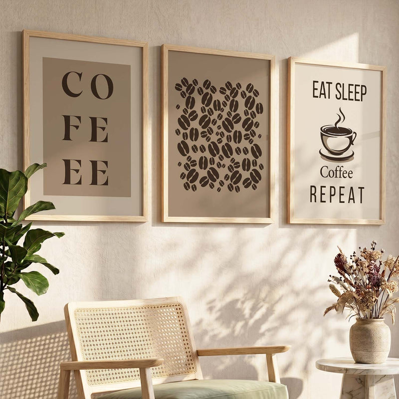 Cafe   Wall  Art  Paintings for Living Room - Wall Poster With frames
