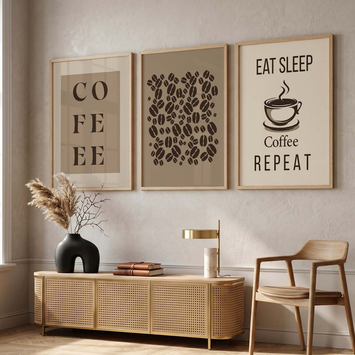 Cafe   Wall  Art  Paintings for Living Room - Wall Poster With frames