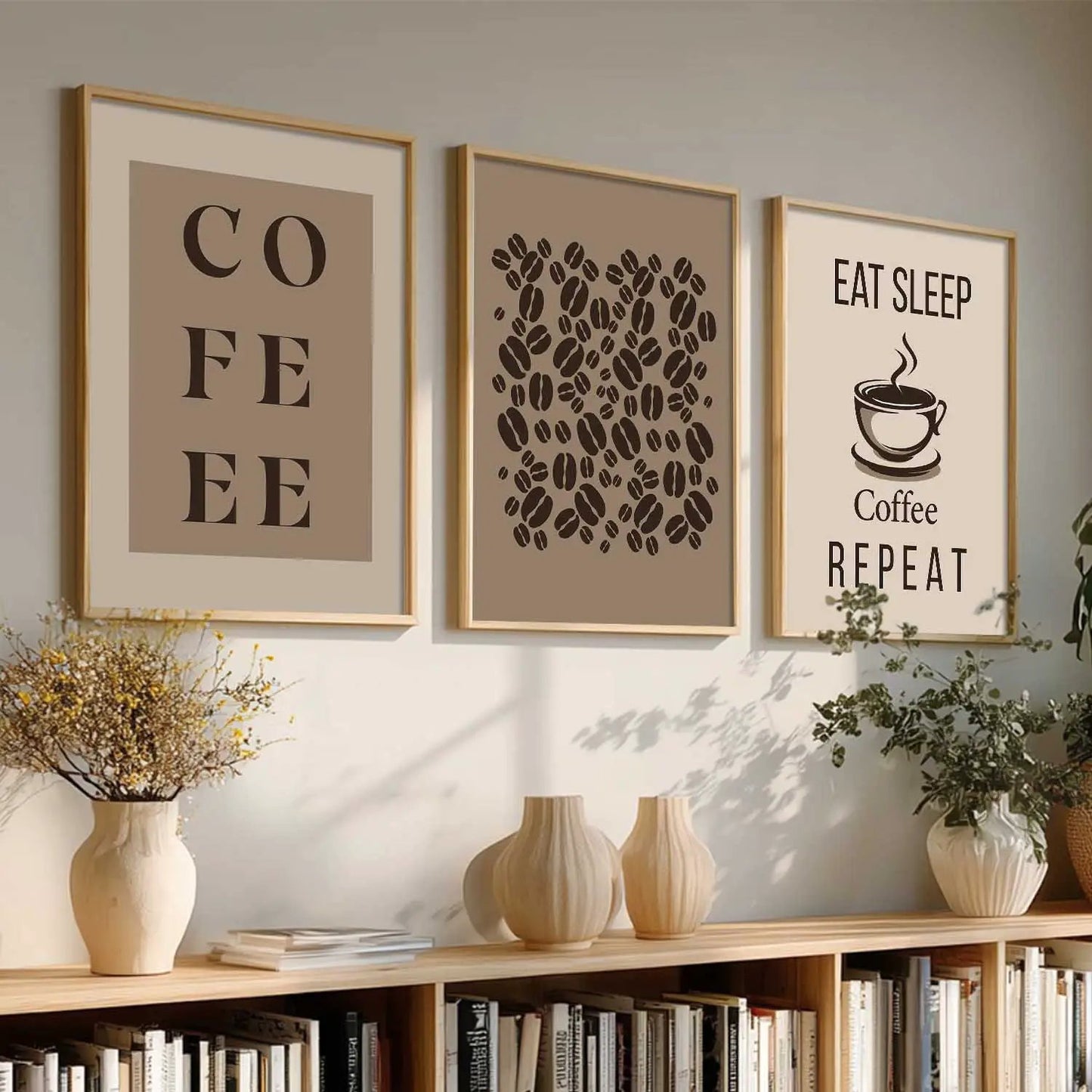 Cafe   Wall  Art  Paintings for Living Room - Wall Poster With frames