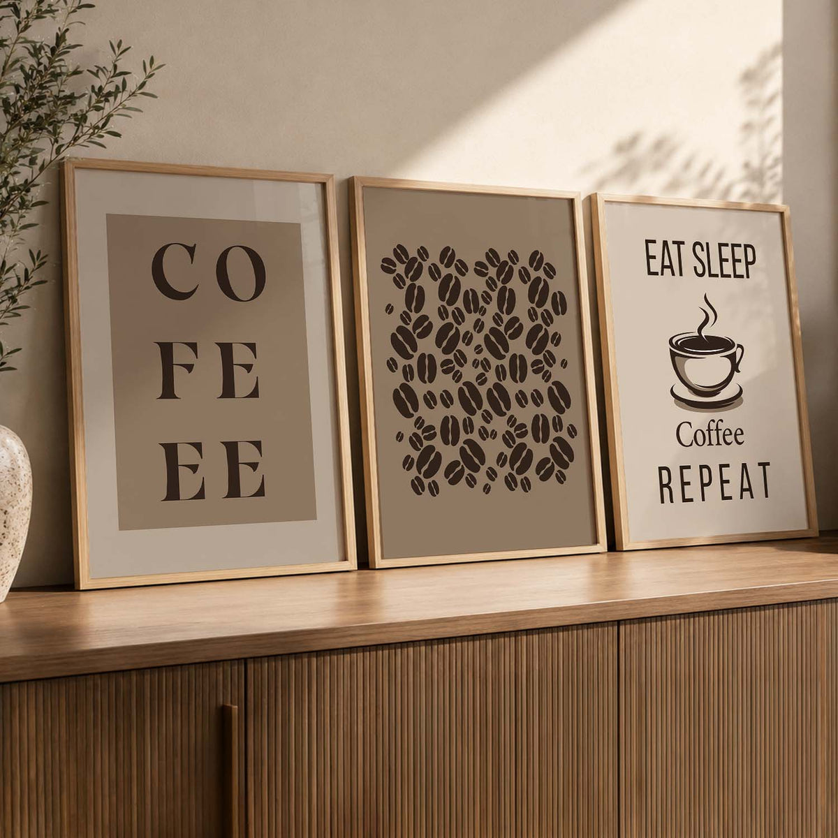 Cafe   Wall  Art  Paintings for Living Room - Wall Poster With frames