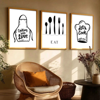 kitchen   Wall Art Paintings for Living Room - Wall Poster With frames