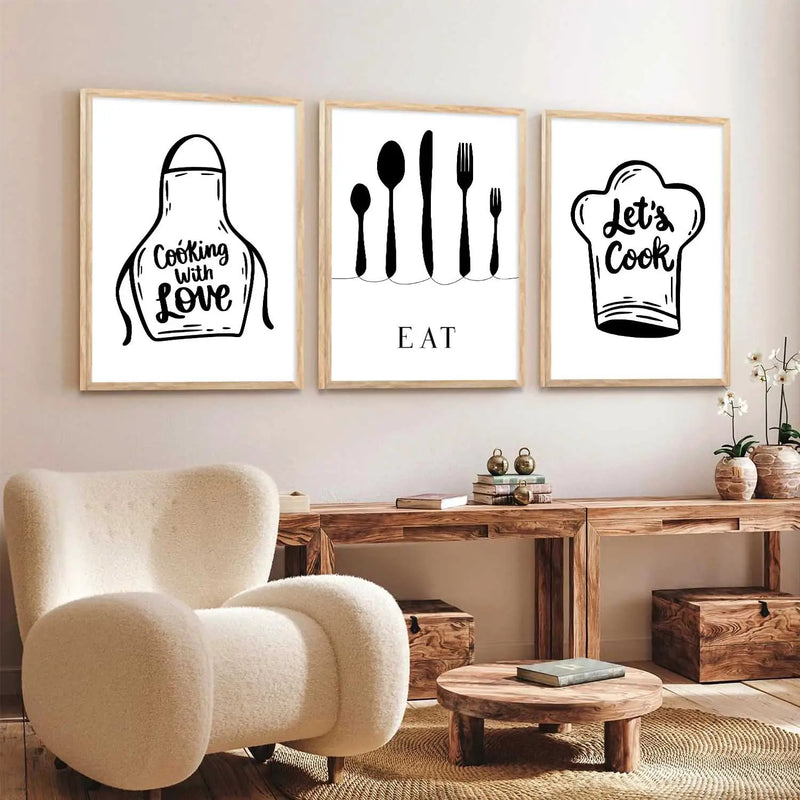 kitchen   Wall Art Paintings for Living Room - Wall Poster With frames