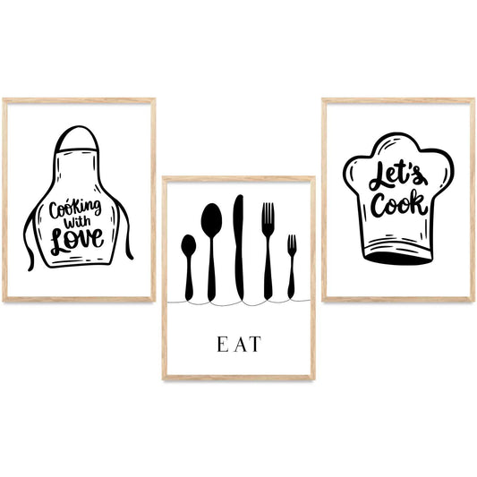 kitchen   Wall Art Paintings for Living Room - Wall Poster With frames