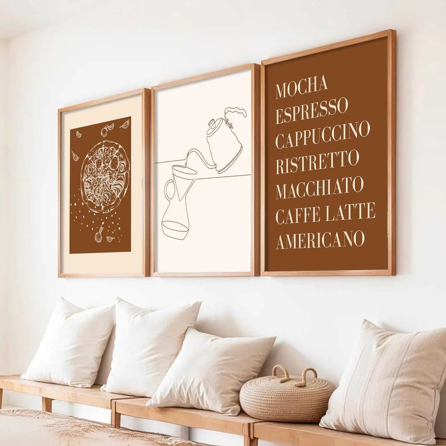 Cafe  Wall  Art  Paintings for Living Room - Wall Poster With frames