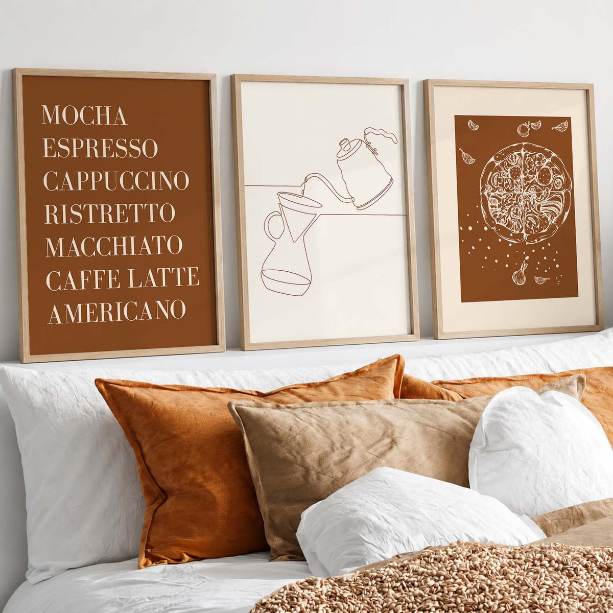 Cafe  Wall  Art  Paintings for Living Room - Wall Poster With frames